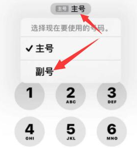 常平镇苹果14维修店分享iPhone 14 Pro Max使用副卡打电话的方法 